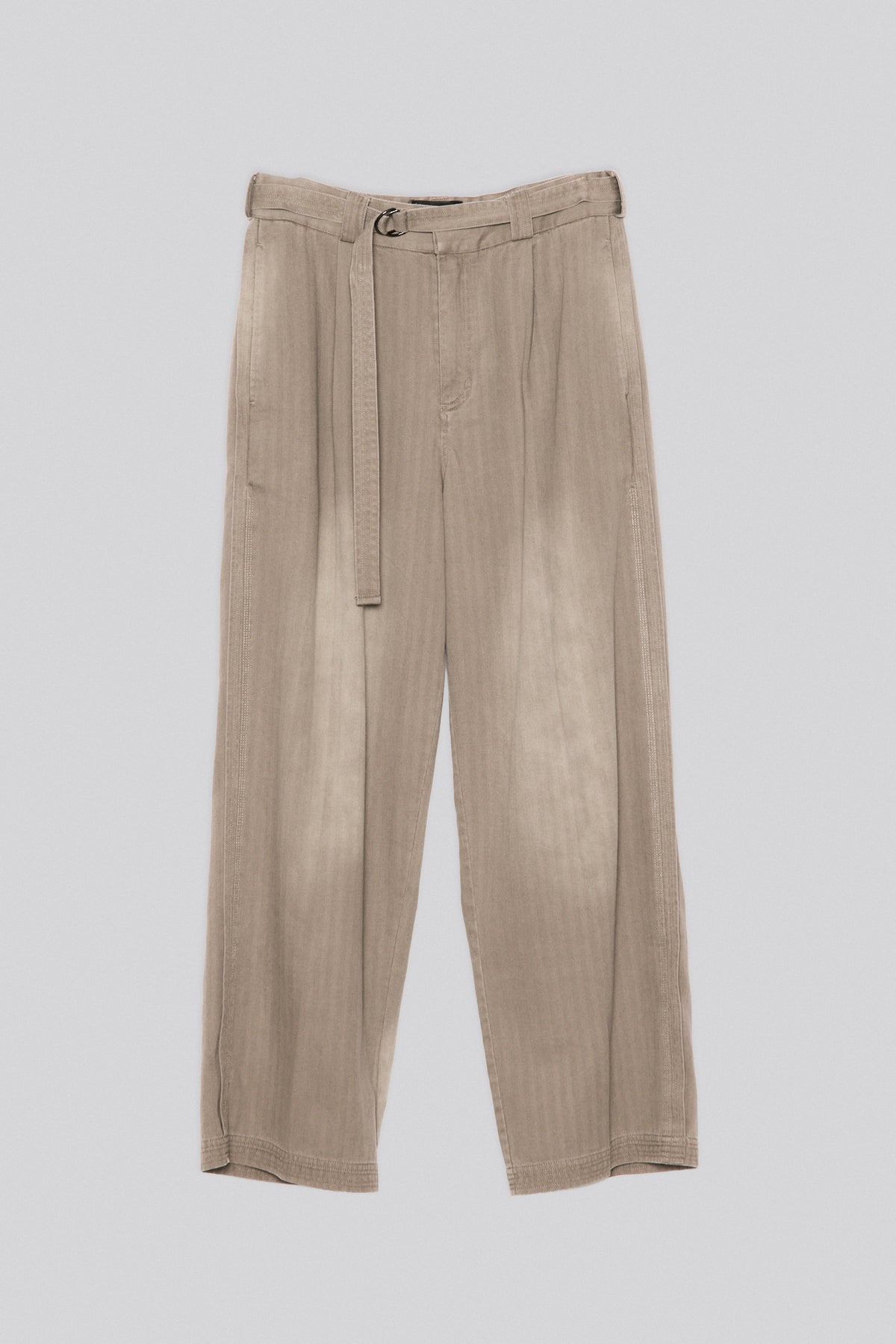 PLEATED WORK PANT - SUN FADED FAWN