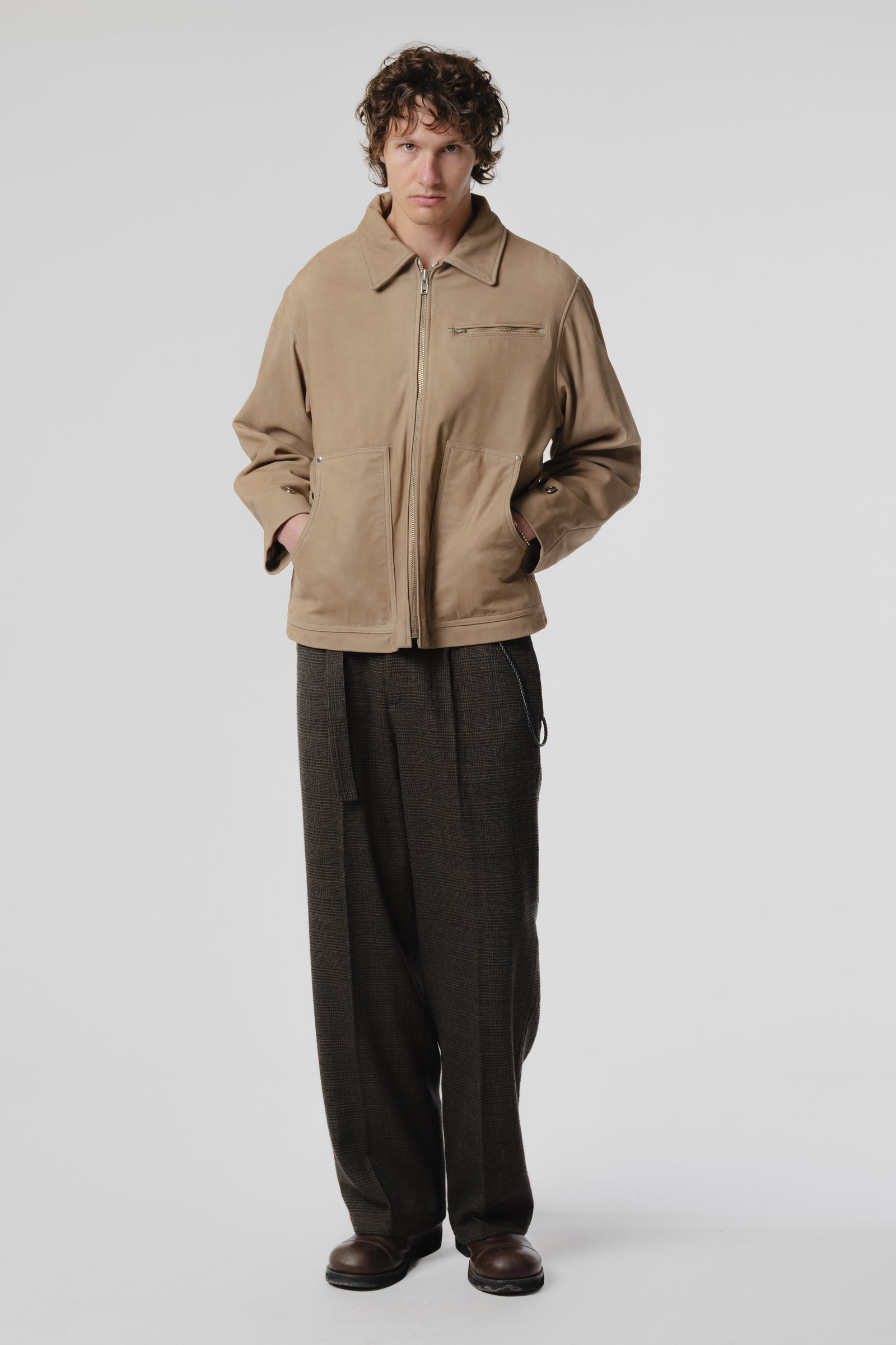 Welding Jacket - Tan