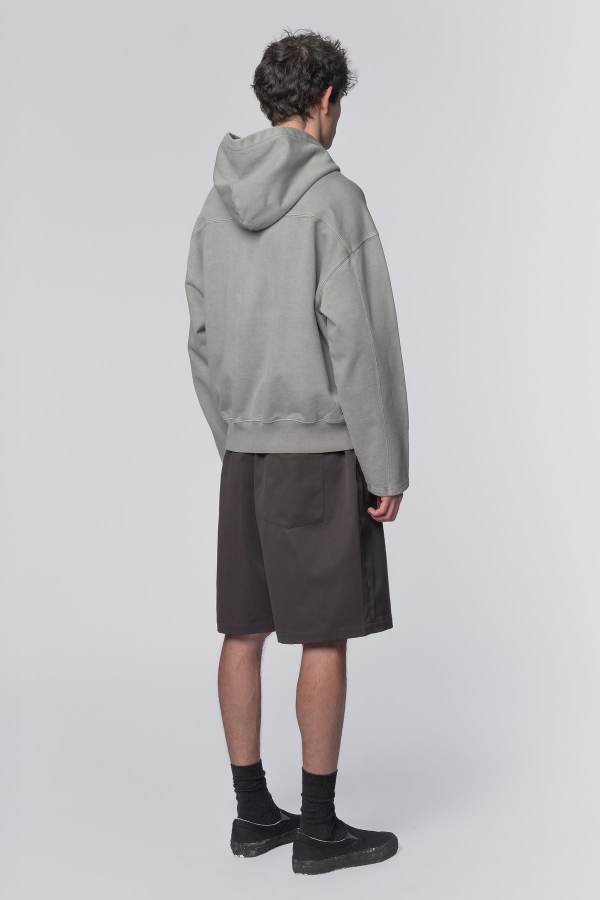 TOUR ZIP HOOD - STONE