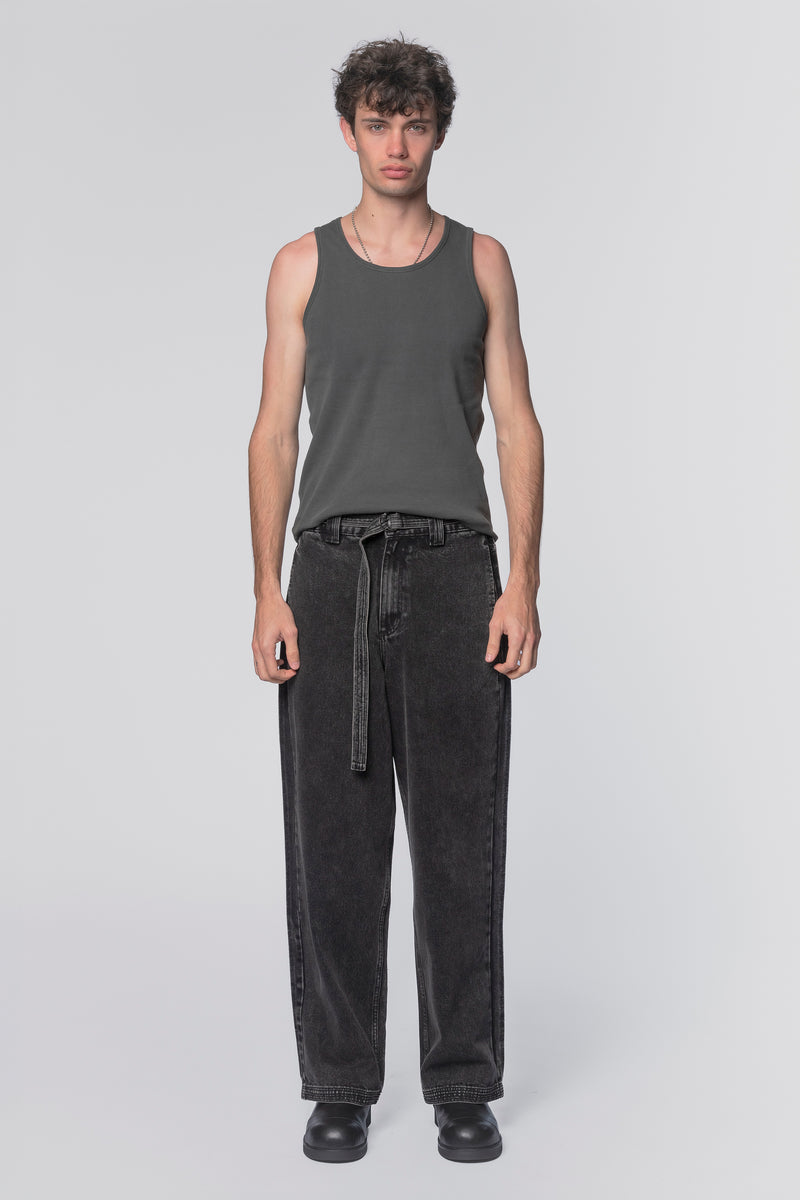 Work Cut Jeans - Washed Black