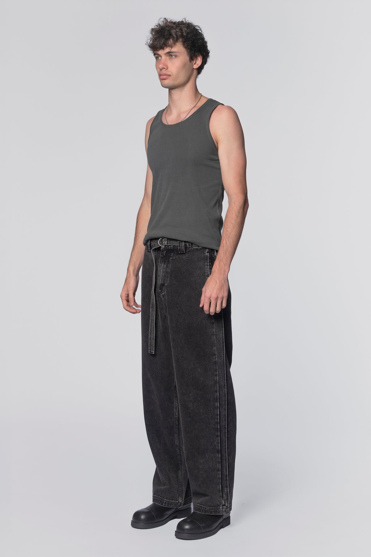 Work Cut Jeans - Washed Black